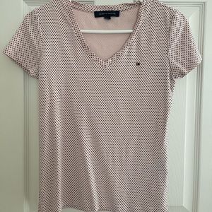 Tommy Hilfiger pink w/ black dots, Medium
